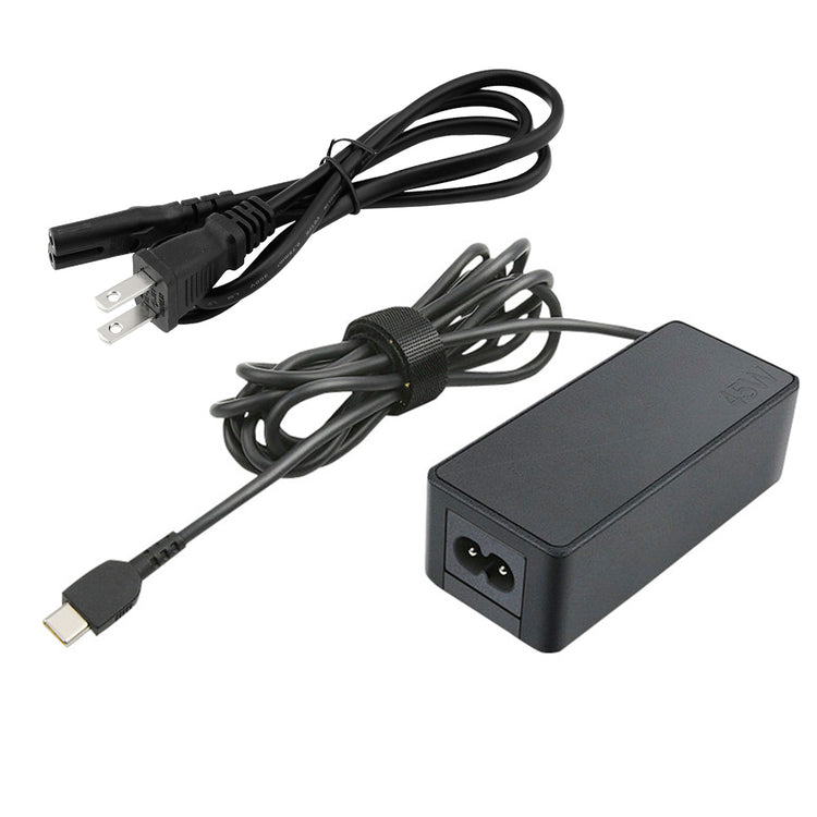 45W Lenovo 300e Chromebook 2nd Gen AST 82CE Charger AC Adapter Power Supply + Cord